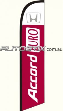 Accord Euro  Swooper Flags Only available to Honda Dealers 