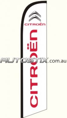 citroen  swooper flag ONLY AVAIL TO  DEALERS