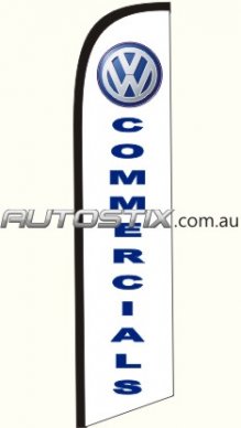 vw 3 swooper flags  ONLY AVAIL TO VW DEALERS