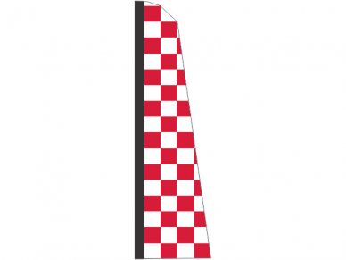 Checkered Red Bali Flag