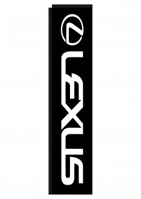 Lexus Black and White Flat Top 333cm x 78cm