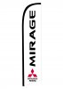 Mirage Swooper Flags ONLY AVAIL TO MITSUBISHI DEALERS